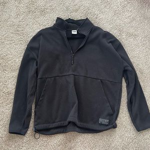 Pink Victoria’s Secret Oversized Quarter Zip